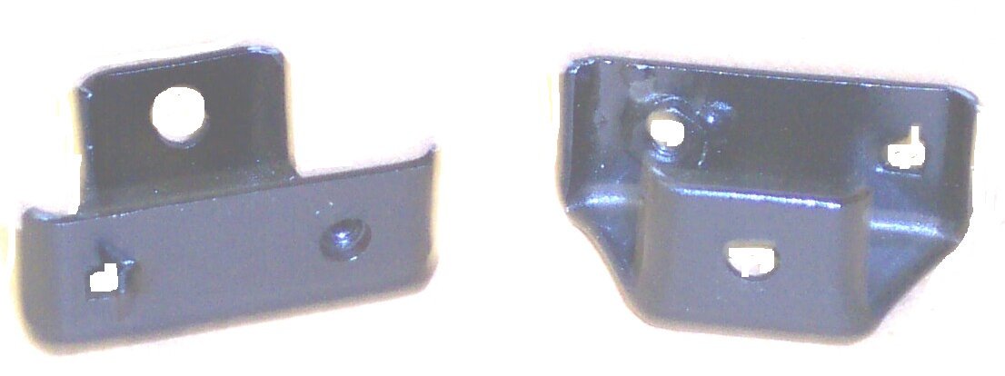 HEADLIGHT STOP BRACKETS, 68 CA, RS, FOR RALLY SPORT CARS, REPRO, PAIR