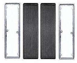 HOOD LOUVER SET, NEW, 68-72 NOVA