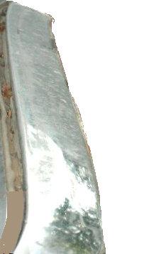 CONVERTIBLE HEADER MOLDING ,LEFT USED 71-76 B-BODY