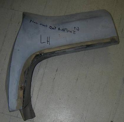 QUARTER PANEL EXTENSION, LH, 67 IM, FASTBACK ONLY, USED