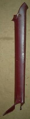 CONVERTIBLE WINDSHIELD PILLAR INSIDE COVER  ,RIGHT, USED, 71-75 B-BODY
