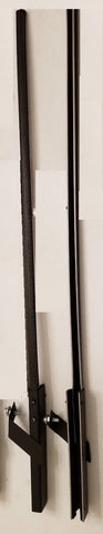 QUARTER GLASS UPPER CHANNEL, FOR POST CAR, NEW, PAIR, 68-72 A-BODY SEDAN