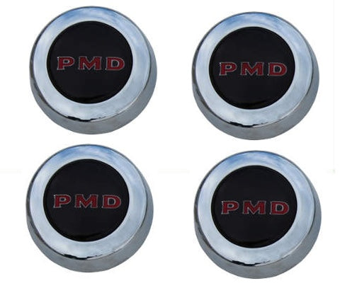RALLY II CENTER CAP, PMD, BLACK, NEW, SET, 67-70 PONTIAC