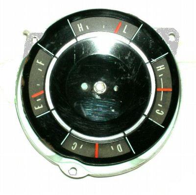 DASH GAUGES POD, USED, FOR SS, 65 IMPALA