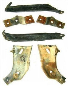 FRONT BUMPER BRACKET SET, 68 69 SKYLARK GS
