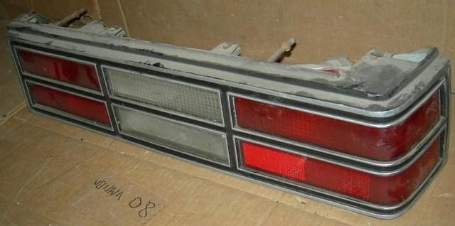 TAIL LIGHT ASSEMBLY, RIGHT USED, 80 MALIBU