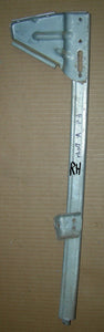 DOOR GLASS TRACK, RIGHT, REAR, VERTICAL, USED, 68 GM A-BODY
