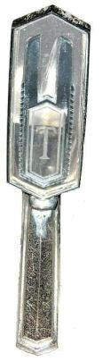 HOOD EMBLEM, 71-3 TORO, ORNAMENT WITH BASE, USED
