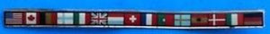 FENDER EMBLEM, FLAGS BAR, EACH, USED