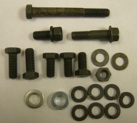 POWER STEERING PUMP BOLT KIT, 396, 69 CA CH, 20 PCS, w/CORRECT MARKINGS, NEW