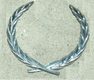 TRUNK LID EMBLEM, "WREATH", USED