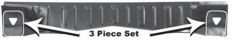 FRONT OF BED PANEL, REAR WINDOW TO BED, STEEL REPRO