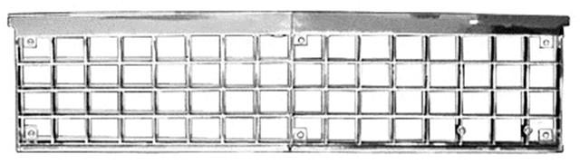 FRONT GRILL, NEW, 82-87 EL CAMINO MALIBU CABALLERO