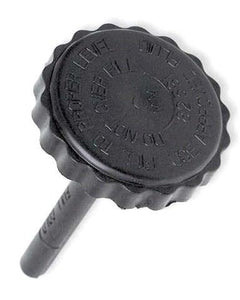 POWER STEERING PUMP CAP, PLASTIC, NEW