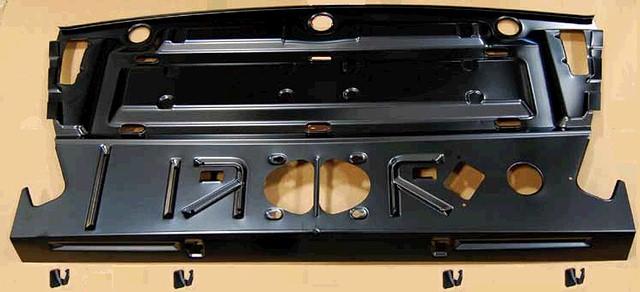 REAR PACKAGE SHELF ,STEEL NEW 66 67 CHEVELLE