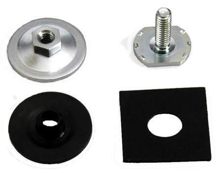 GLASS TO LOWER SASH MOUNTING T-BOLT KIT, EACH, NEW