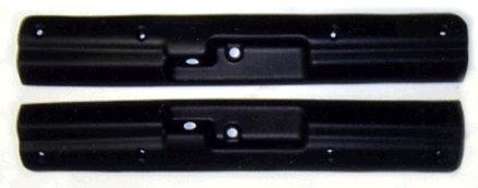 T-TOP PANEL COVERS, NEW, 86-87 A-BODY, PR, MOUNTS UNDER HANDLE