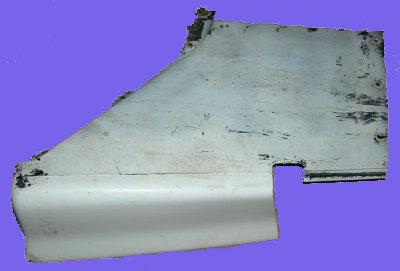 GROUND EFFECT, LH, FENDER, 85-90 TA, LOWER, FRONT OF FENDER, 30549, USED