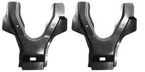 PACKAGE SHELF SUPPORTS, PR, STEEL, NEW, 67-69 Firebird Camaro