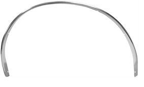 WHEEL OPENING MOLDING OR TRIM, LEFT, REAR, CHROME, REPRO