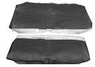 SEAT COVER, REAR SEAT ONLY, FOR COUP,  BLACK VINYL