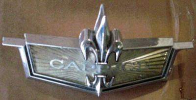 HEADER PANEL EMBLEM, CREST, 73 CAPRICE, USED