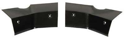 REAR GLASS, INSIDE CORNER, 67-9 F-BODY HDTP,  PAIR, STEEL, REPRO