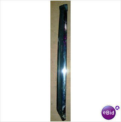 REAR DOOR GLASS SASH, RH, 71-6 C-BODY, FRONT EDGE, 4 DOOR, HT, CHROME