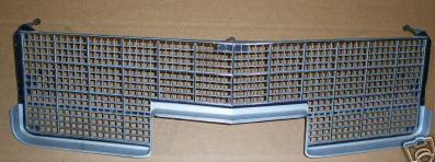 FRONT GRILL, 72 SK, CUSTOM, USED, MADE IN DIECAST METAL