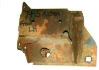 FRONT BUMPER ABSORBER BRACKET, LH, 74 X-BODY NV AP SK OM, EA, USED