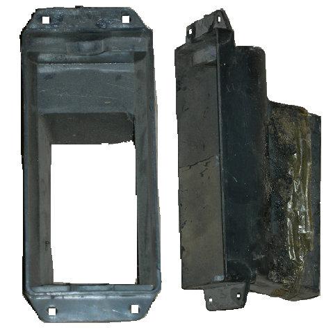 DASH VENT HOUSING LEFT, NO AC, USED, 69 CAMARO