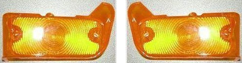 PARK LIGHT LENS, PAIR, NEW, 67 CHEVELLE EL CAMINO