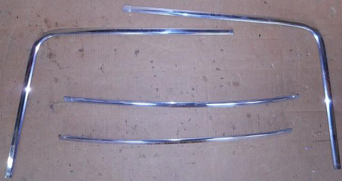 REAR WINDOW MOLDING SET ,SEDAN USED 66-67 CHEVELLE