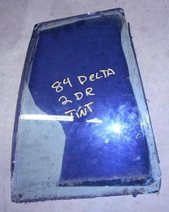 QUARTER GLASS, LEFT 2 DOOR MODELS, 80-5 Delta 88