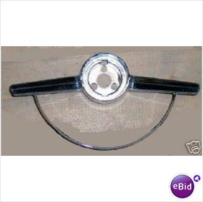 STEERING WHEEL HORN RING, 64-5 CH EL, CAST# 40962, USED