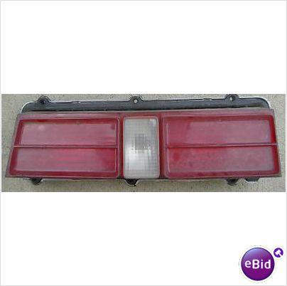 TAIL LIGHT LENS, RH, 74 CAT BO, USED