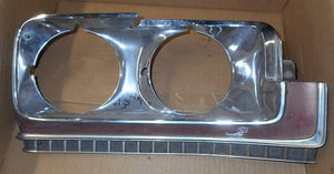 HEADLIGHT BEZEL, RIGHT, 73 LESABRE CENTURION