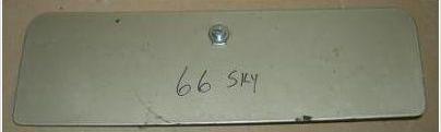 DASH GLOVE BOX DOOR ,USED, 66-67 SKYLARK GS