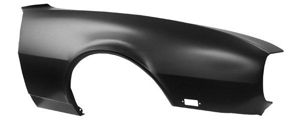 FRONT FENDER, RH, STD, REPRO, 68 CA, STEEL, LESS EXTENSION