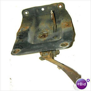 HOOD LATCH, 69 IM CP BA, USED, MOUNTS ON RADIATOR SUPPORT