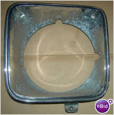 HEADLIGHT BEZEL, LH, INNER, 74 LS EC, USED