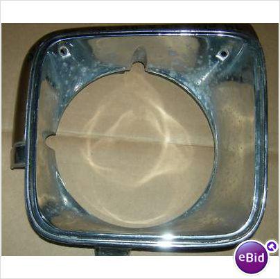 HEADLIGHT BEZEL, LH, OUTER, 74 LS EC, USED