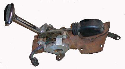 FLOOR SHIFTER ASSEMBLY, PG, 64 IM, w/POWERGLIDE TRANS, USED