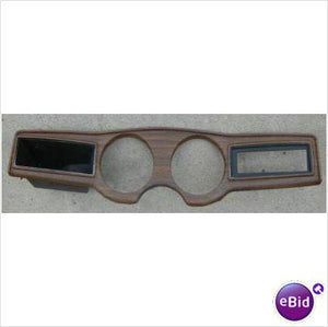 DASH CLUSTER BEZEL, 73-7 REGAL, w/WOODGRAIN, USED