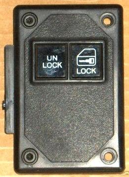 POWER LOCK SWITCH, RH, 82-89 F-BODY, WHITE SYMBOL, USED, CAST# 1806