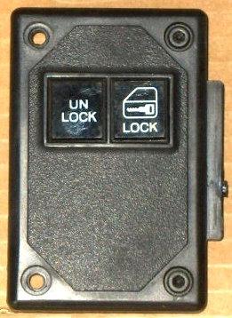 POWER LOCK SWITCH, LH, 82-89 F-BODY, WHITE SYMBOL, USED, CAST# 1807