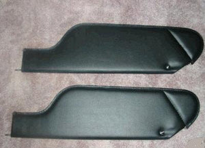 CONVERTIBLE SUNVISORS, REPRO, PAIR, BLACK