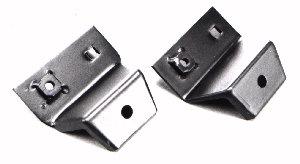 RALLY SPORT HEADLIGHT STOP BRACKETS, PAIR, NEW, 69 CAMARO