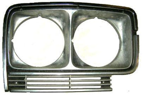 HEADLIGHT BEZEL, RH, 75 LESABRE, USED, DIECAST