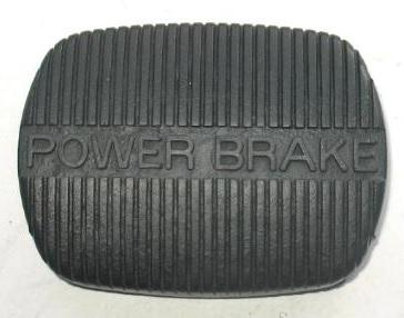 BRAKE PEDAL PAD, POWER BRAKE & MANUAL TRANS